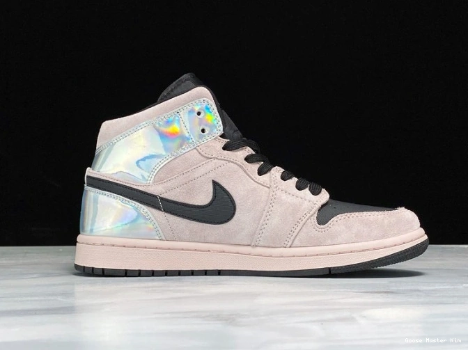 Mid Dirty Powder BQ6472-602 (W) Jordan Air Iridescent 1 0606